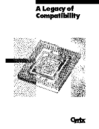 Legacy Brochure Front Cover